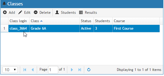 Teacher's typing portal: How students can login